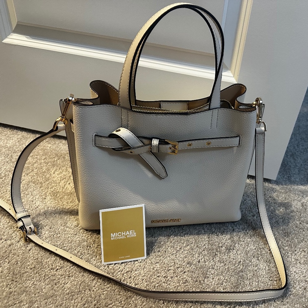 Michael Kors pebble leather bag